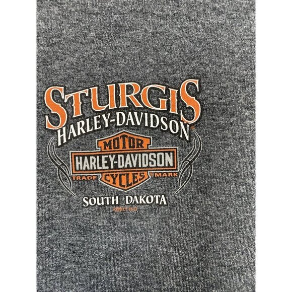 Harley Davidson Sleeveless Tee Size Large READ Sturgis South Dakota HD 2011 NWOT - Picture 7 of 7